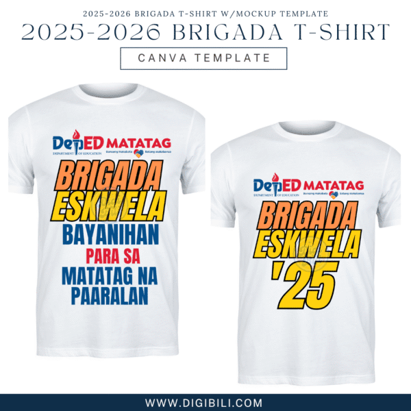 2025-2026 BRIGADA T-SHIRT DESIGNS W/MOCKUP TEMPLATE - Image 3