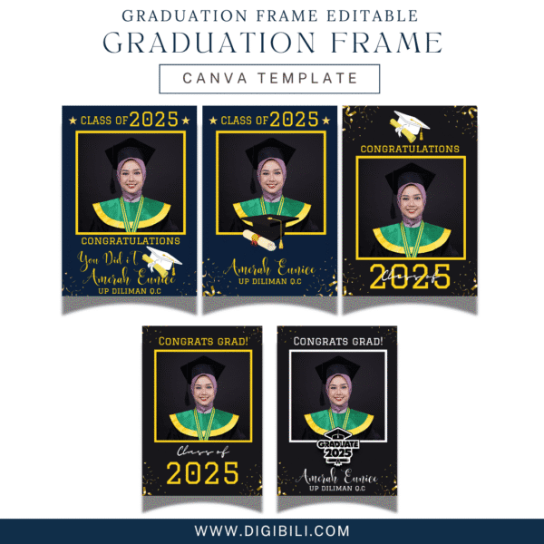 GRADUATION FRAME TEMPLATE