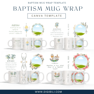 BAPTISM MUG WRAP TEMPLATE