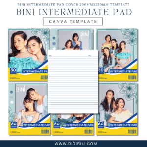 BINI INTERMEDIATE PAD COVER 200mmx250mm TEMPLATE