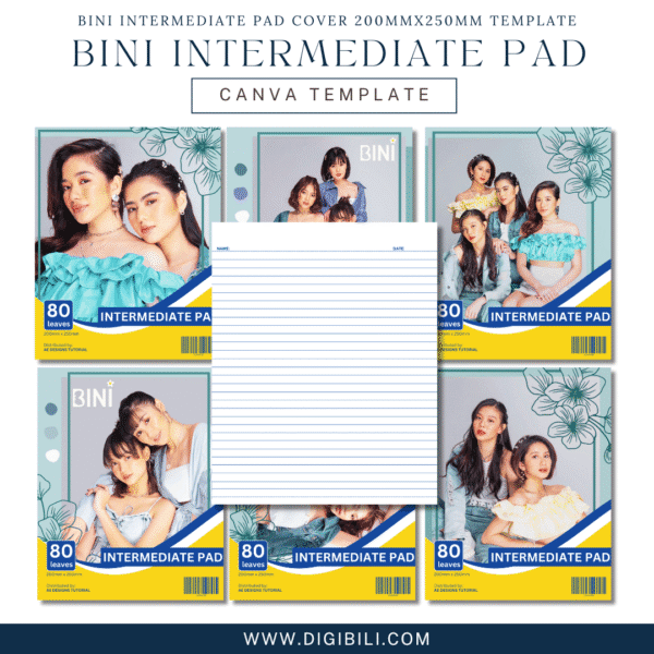 BINI INTERMEDIATE PAD COVER 200mmx250mm TEMPLATE