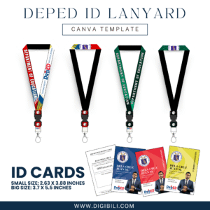 DEPED ID LANYARDS VERSION 1 & 2 WITH ID CARDS