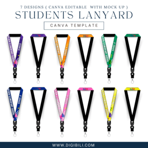 STUDENTS LANYARD TEMPLATES
