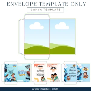 ENVELOPE (FREE SIZE) CANVA TEMPLATE
